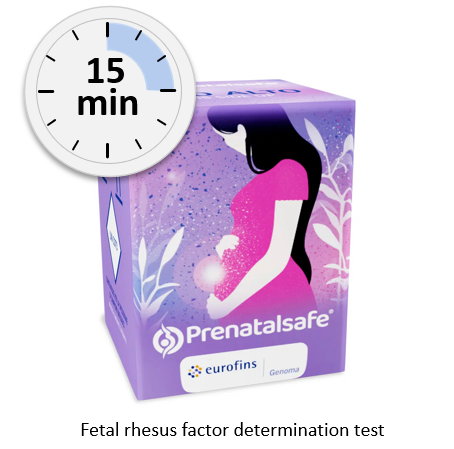 Determination of the rhesus factor of the fetus from the mother's blood